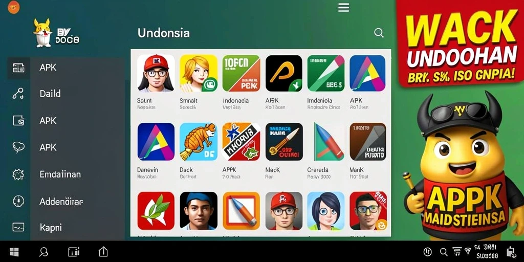 Tampilan awal yang menarik dan informatif.