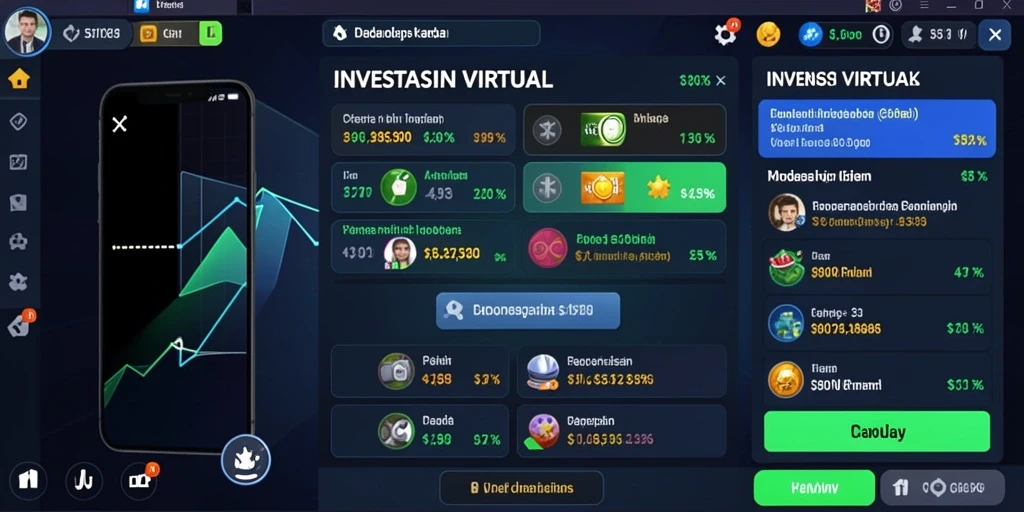 Menu utama yang intuitif dan mudah dinavigasi.