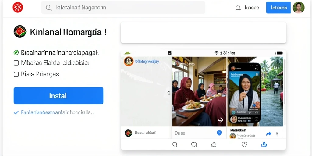 Tampilan antarmuka yang ramah pengguna.