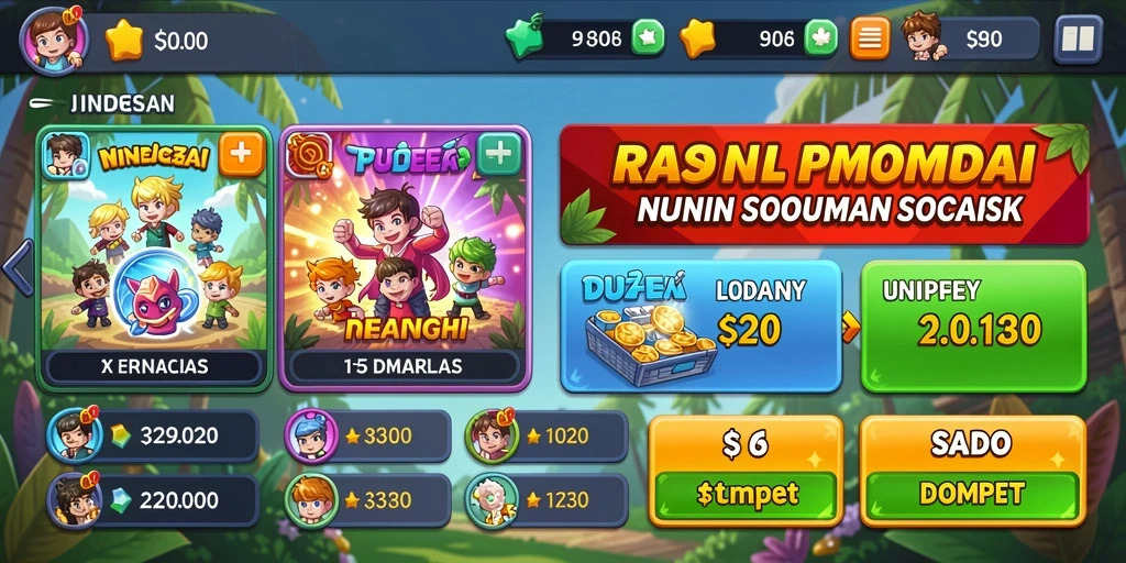 Tampilan utama game CALO288 yang menarik.