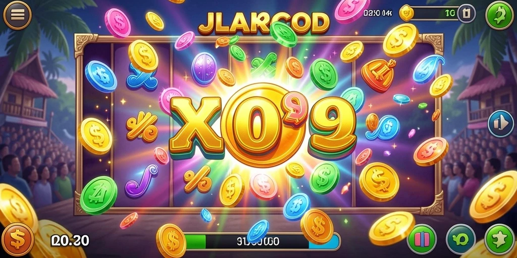 Screenshot menunjukkan tampilan menu permainan yang beragam.