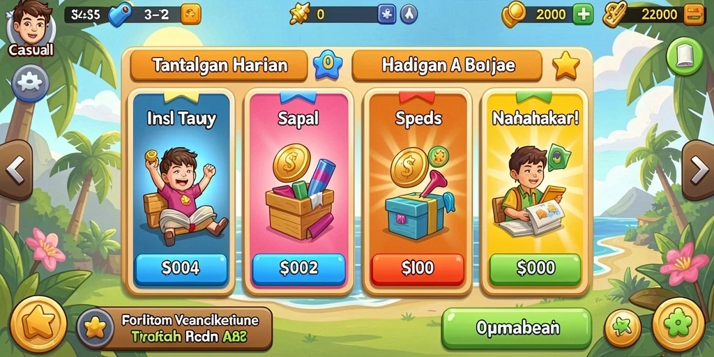 Tampilan antarmuka yang menarik dan user-friendly.