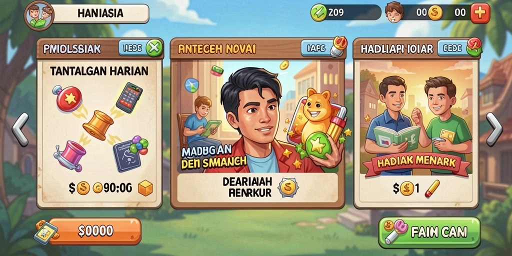 Tampilan antarmuka yang ramah pengguna.