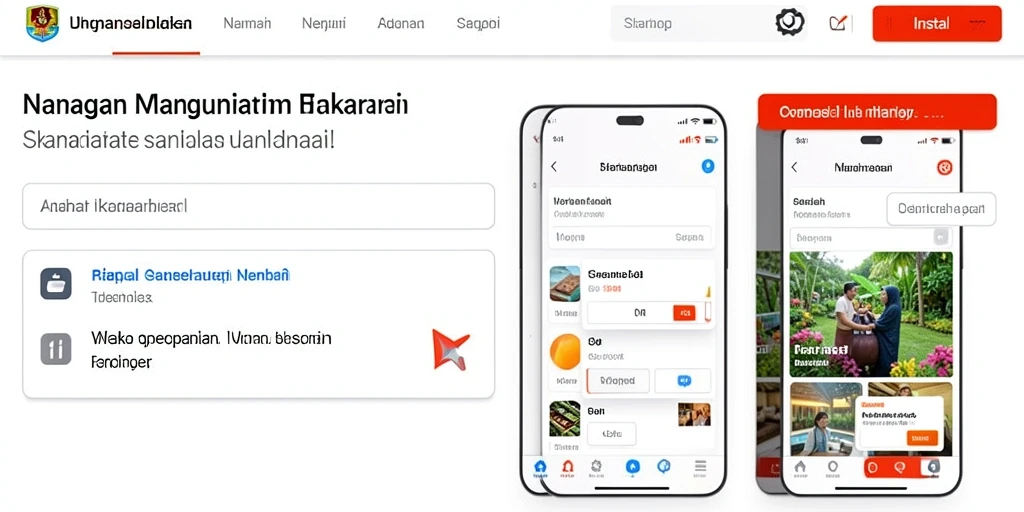Tampilan antarmuka yang menarik dan mudah dinavigasi.