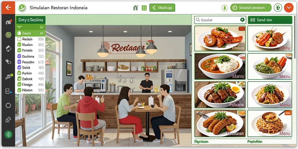 Tampilan antarmuka MAMI188 yang modern.