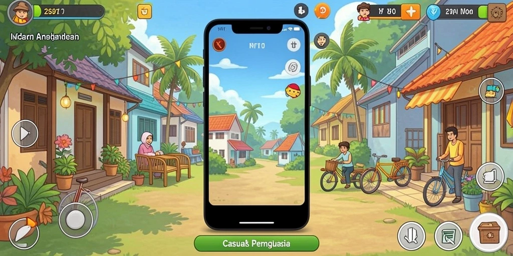 Tampilan awal PAKARJP dengan menu yang ramah pengguna.