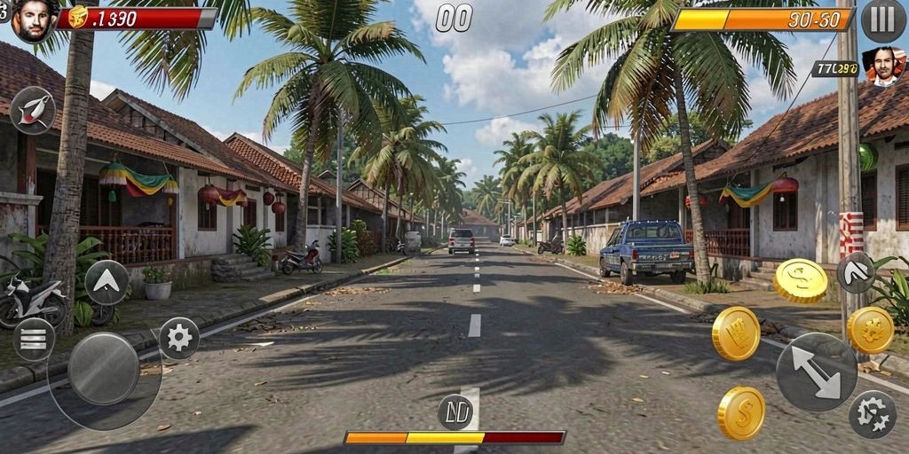 Tampilan antarmuka yang modern dan menarik.