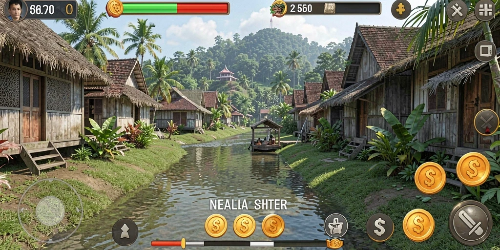 Tampilan antarmuka yang user-friendly.