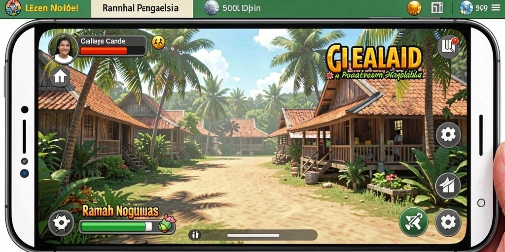 Tampilan menarik dengan tema slot yang beragam.
