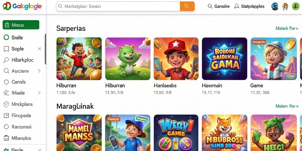 Tampilan antarmuka yang intuitif dan menarik.